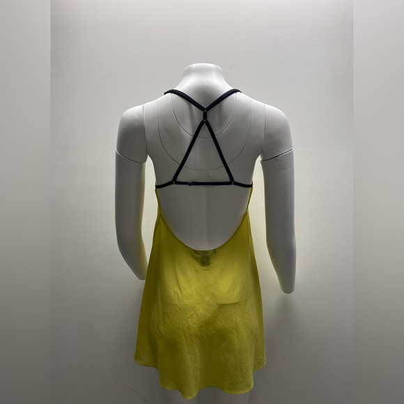 Victorias Secret Yellow Chiffon Slip - Picture 3 of 4